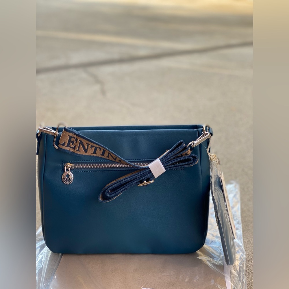Valentino Orlandi Blue Crossbody Bag